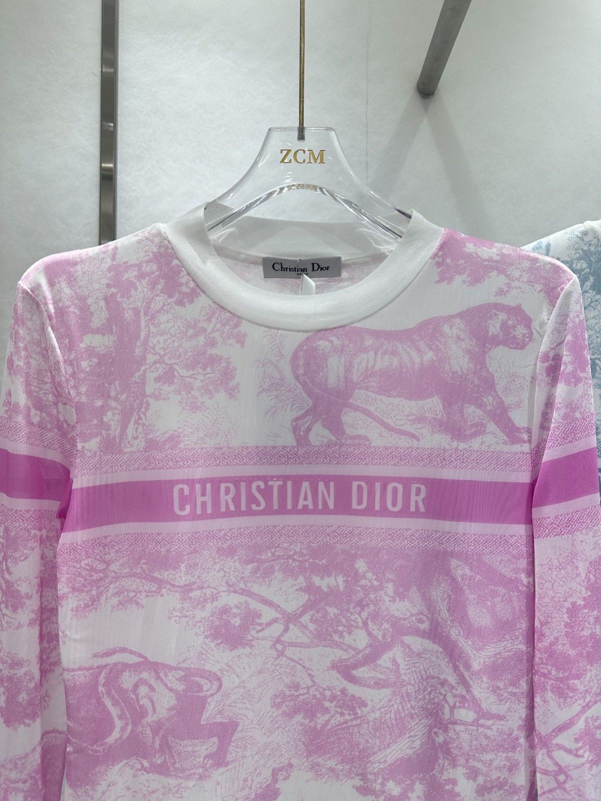 ディオール メッシュTシャツ 長袖 レディース A30747
