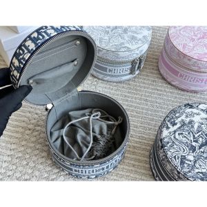 ディオール 化粧ポーチ 収納バッグ ラウンド 可愛い A30759