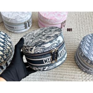 ディオール 化粧ポーチ 収納バッグ ラウンド 可愛い A30759