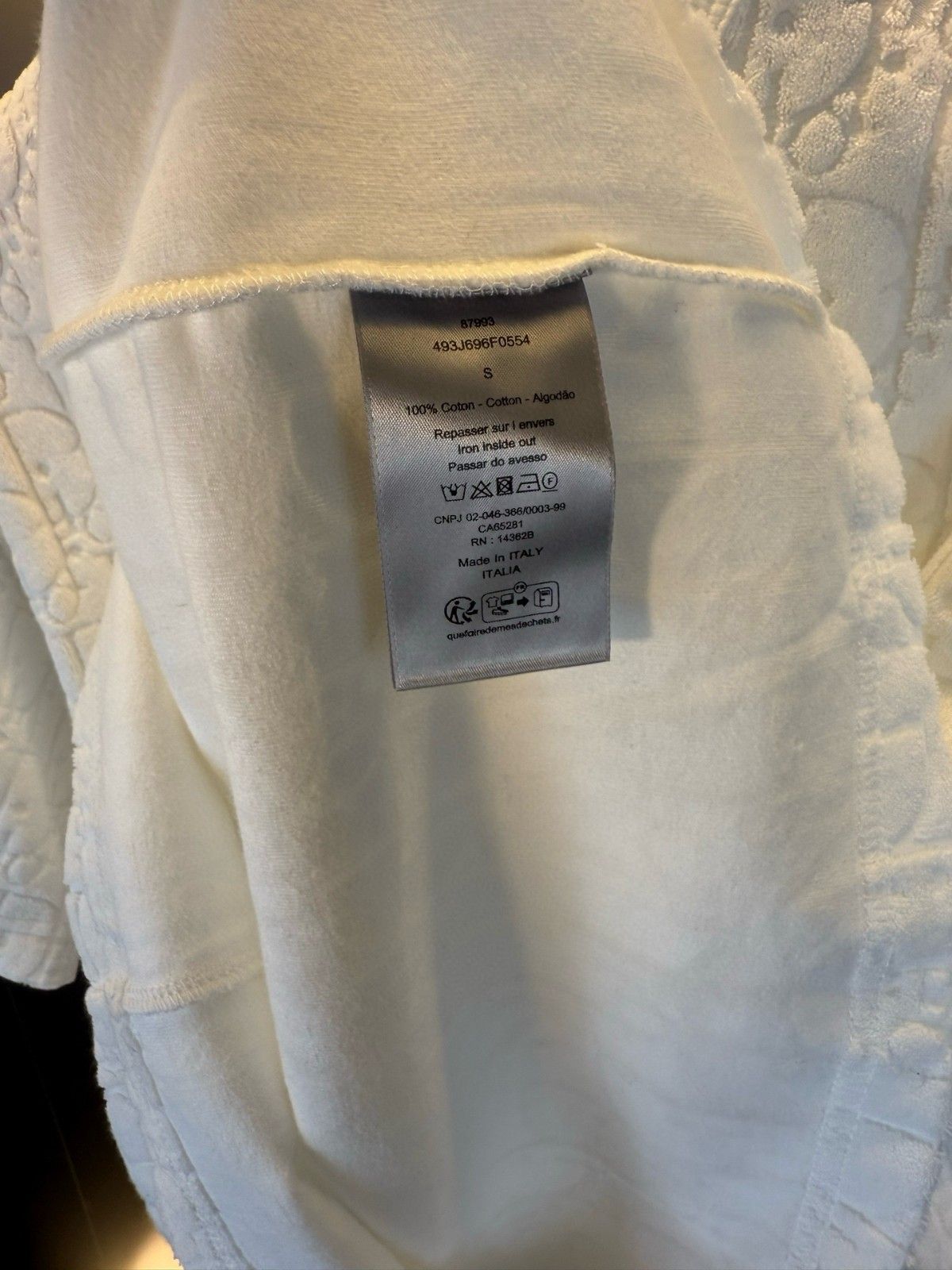 ディオール 半袖tシャツ メンズ レディース コットン A30755
