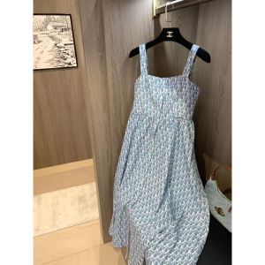ディオール サスペンダードレス プリント オシャレ A30752