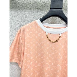 ルイヴィトン 半袖tシャツ プリント レディース 日常 A30773