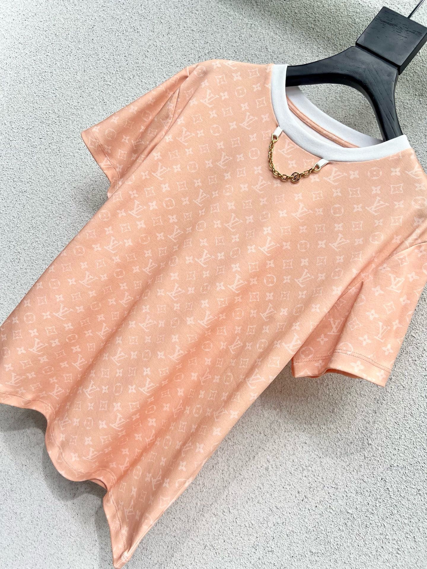 ルイヴィトン 半袖tシャツ プリント レディース 日常 A30773