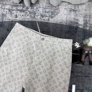 ルイヴィトン sottfrunk ショットパンツ デニム 総柄 A30770