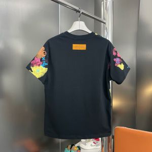 ルイヴィトン 半袖Tシャツ プリント 高品質 コットン A30769