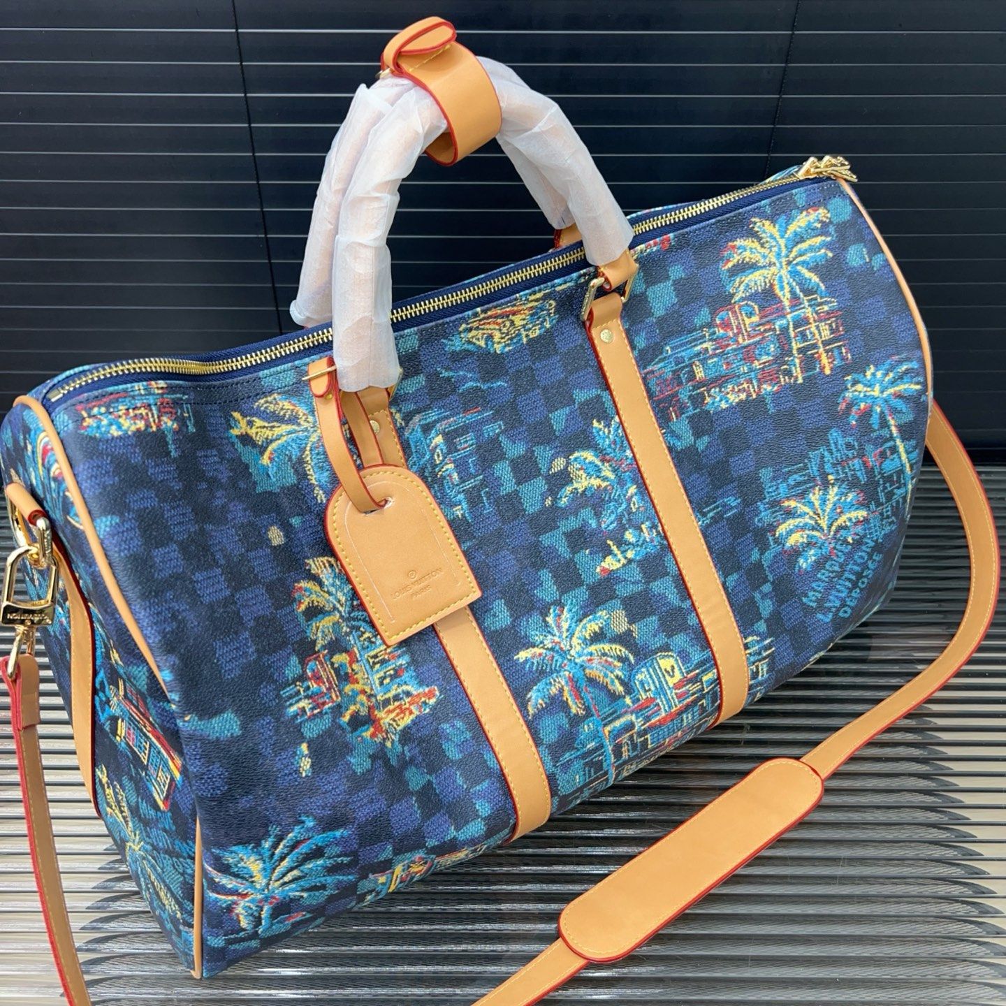 ルイヴィトン LV keepallBandoulière 50 旅行バッグ メンズ A30766