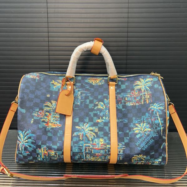 ルイヴィトン LV keepallBandoulière 50 旅行バッグ メンズ A30766