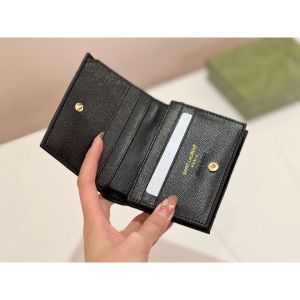 イヴ・サンローラン 短財布 レザー レディース 多機能 A30764
