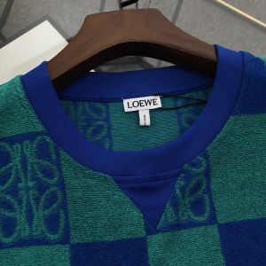 ロエベ 半袖tシャツ 総柄 コットン 高品質 メンズ レディース A30782