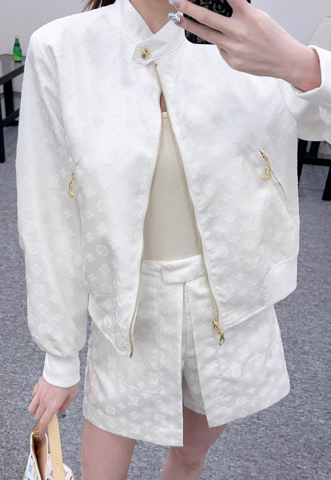 ルイヴィトン リバーシブルジャケット Monogram レディース オシャレ A30784