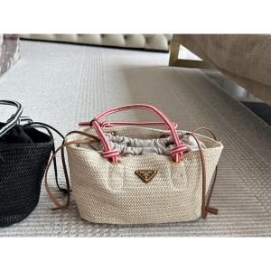 プラダ かごバッグ ストローバッグ オシャレ A30791
