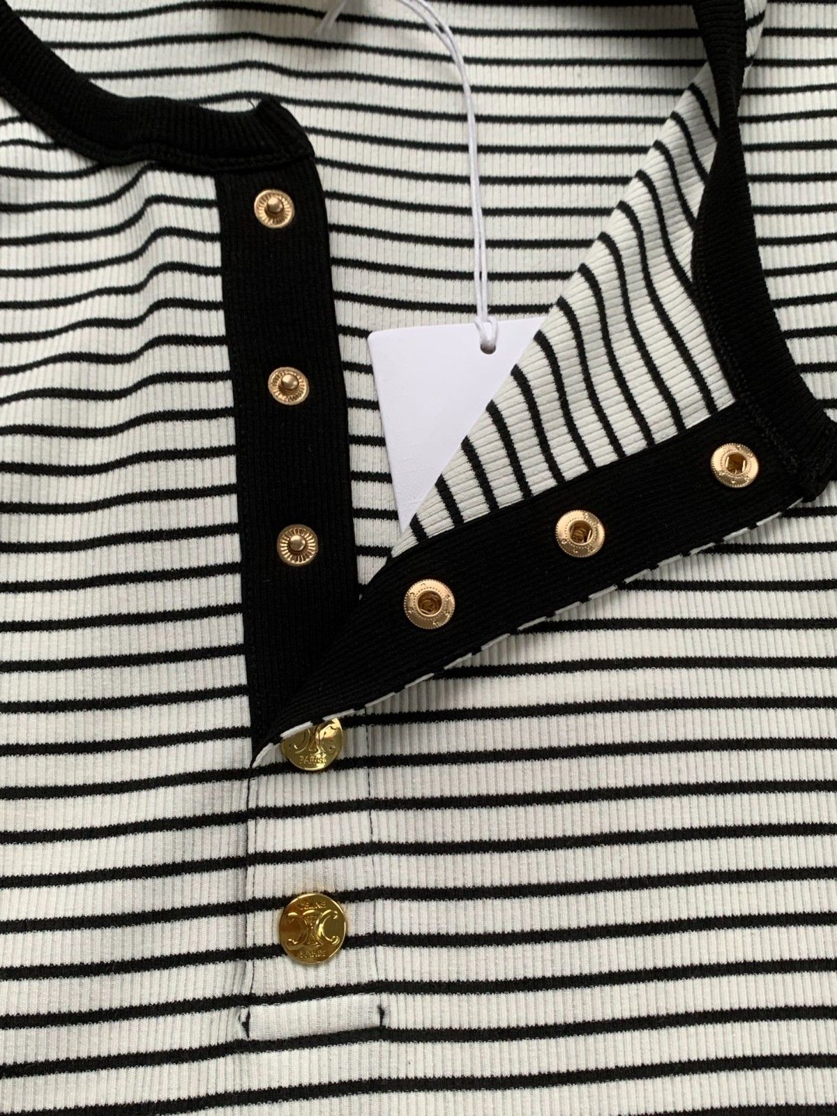 セリーヌ 長袖 ロンT 刺繍ロゴ レディース オシャレ A30789