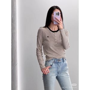 セリーヌ 長袖 ロンT 刺繍ロゴ レディース オシャレ A30789