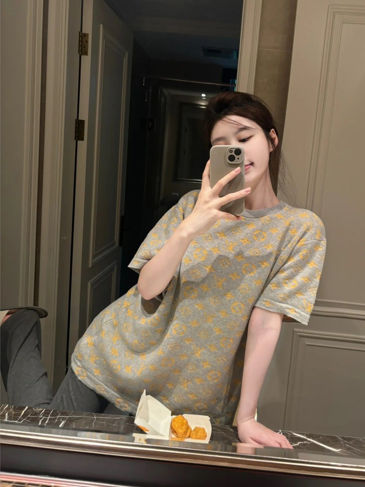 ルイヴィトン 半袖Tシャツ ニット レディース A30796