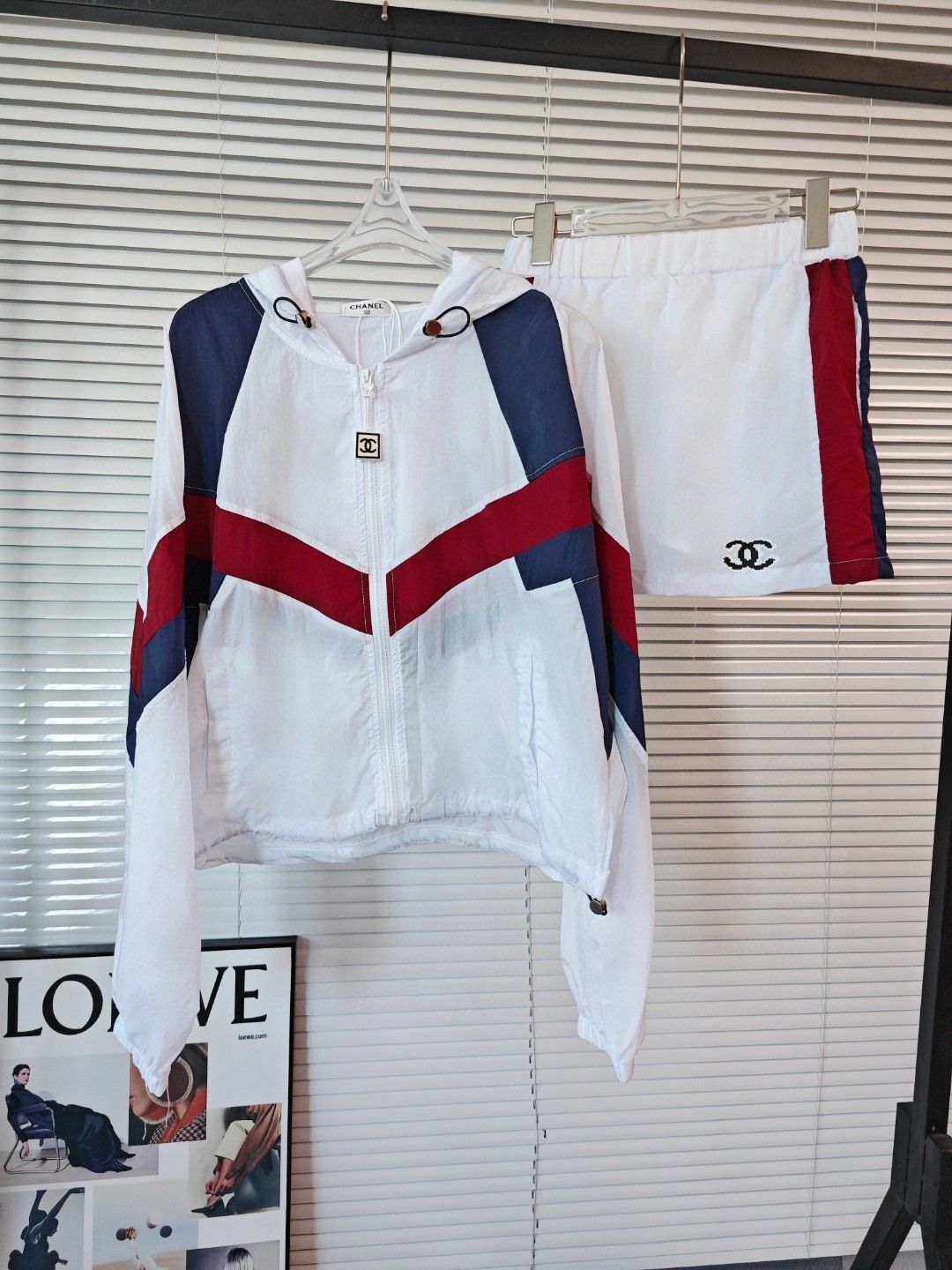 シャネル セットアップ 日焼け止め ジャケット＋ショーツ オシャレ A30797