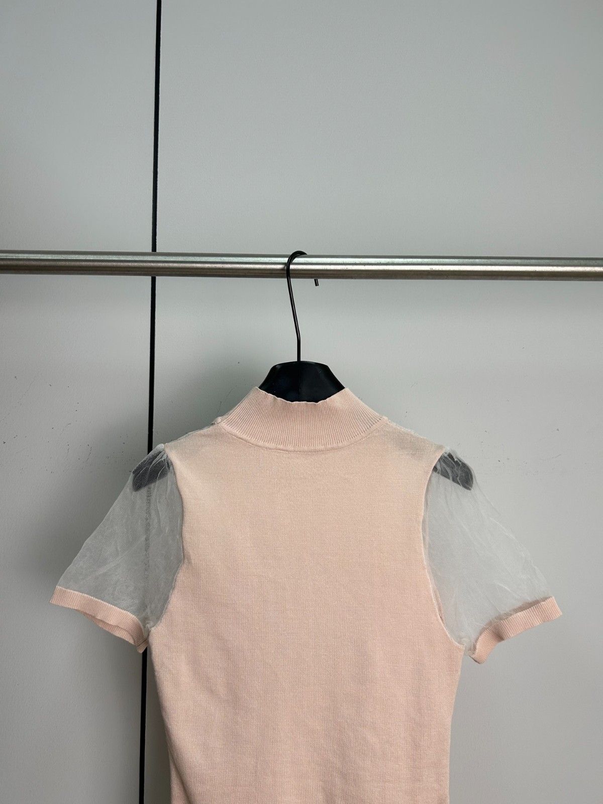 イヴ・サンローランニットトップス 半袖tシャツ セクシー A30801
