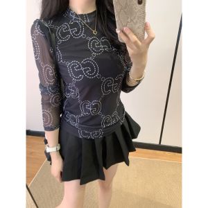 グッチ メッシュTシャツ 長袖 レディース A30814