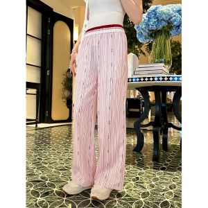 グッチ ストレートパンツ ストライプ柄 ハイウエスト レディース A30809