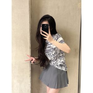 ディオール 半袖Tシャツ プリント レディース A30813