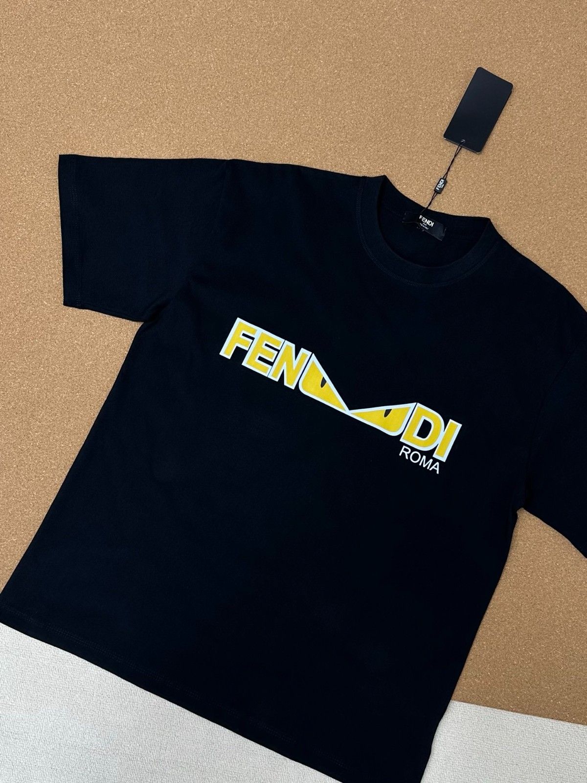 フェンディ 半袖Tシャツ プリント柄 クラシック A30812