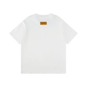 ルイヴィトン 半袖tシャツ プリント コットン A30820