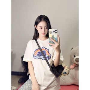 ルイヴィトン 半袖tシャツ プリント コットン A30820