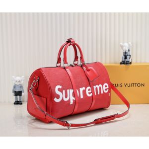 シュプリーム ルイヴィトン supreme keepall 旅行バッグ 高品質 A30838