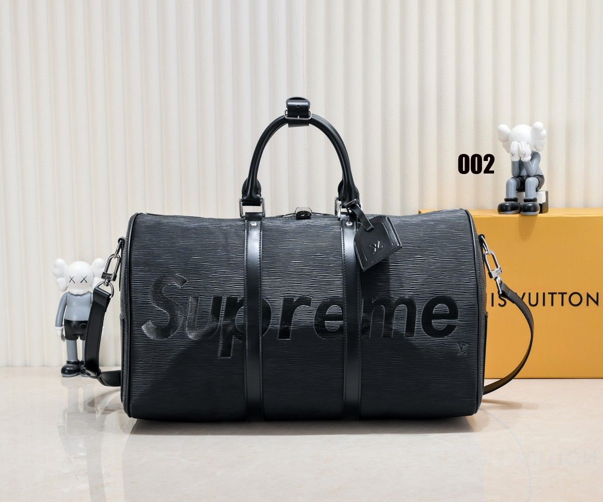 シュプリーム ルイヴィトン supreme keepall 旅行バッグ 高品質 A30838