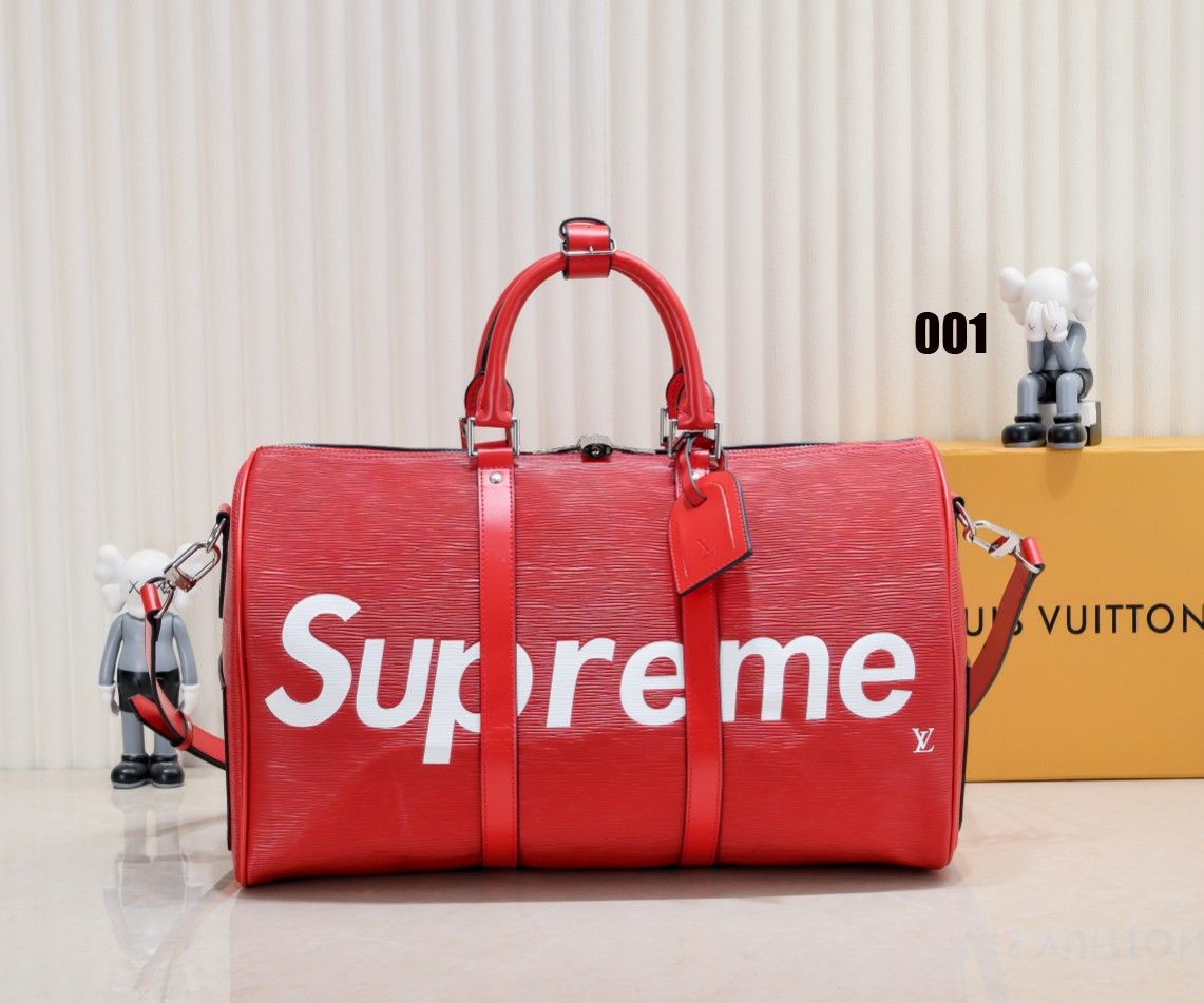 シュプリーム ルイヴィトン supreme keepall 旅行バッグ 高品質 A30838
