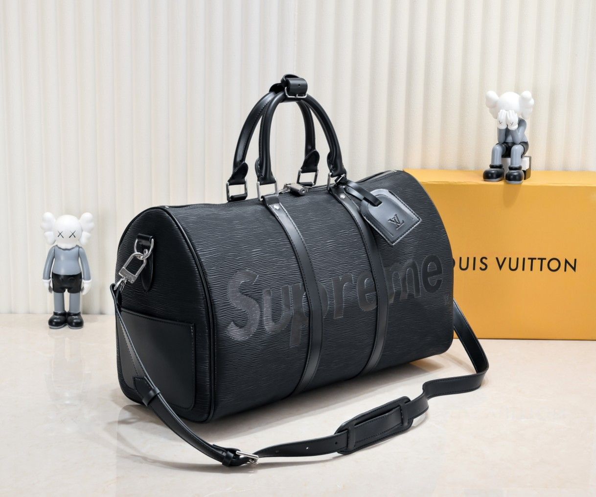 シュプリーム ルイヴィトン supreme keepall 旅行バッグ 高品質 A30838