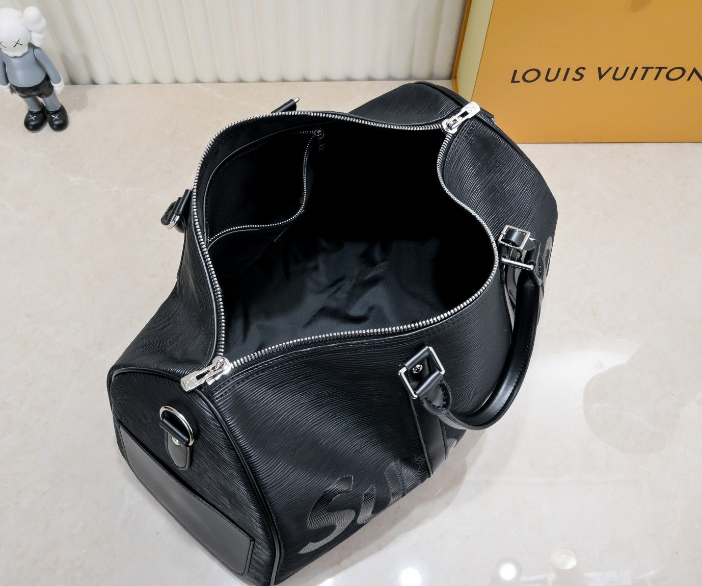 シュプリーム ルイヴィトン supreme keepall 旅行バッグ 高品質 A30838