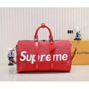 シュプリーム ルイヴィトン supreme keepall 旅行バッグ 高品質 A30838
