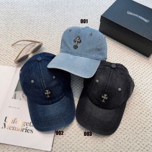 クロムハーツ キャップ デニム ファション 男女向け A30837