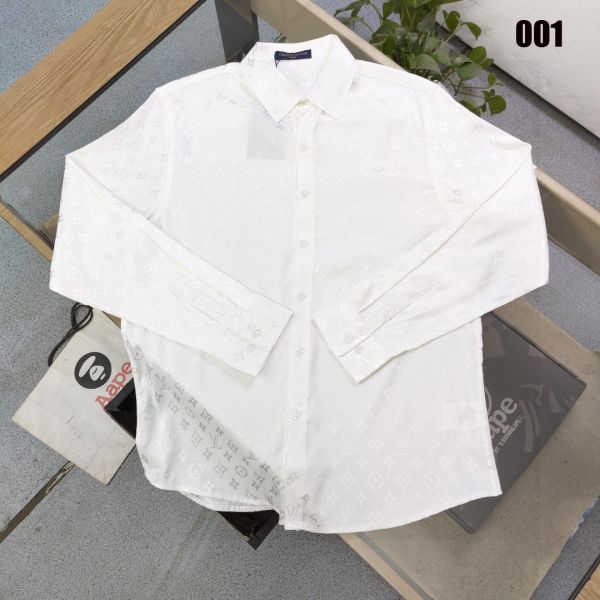 ルイヴィトン 長袖シャツ 総柄 プリント ファション A30839