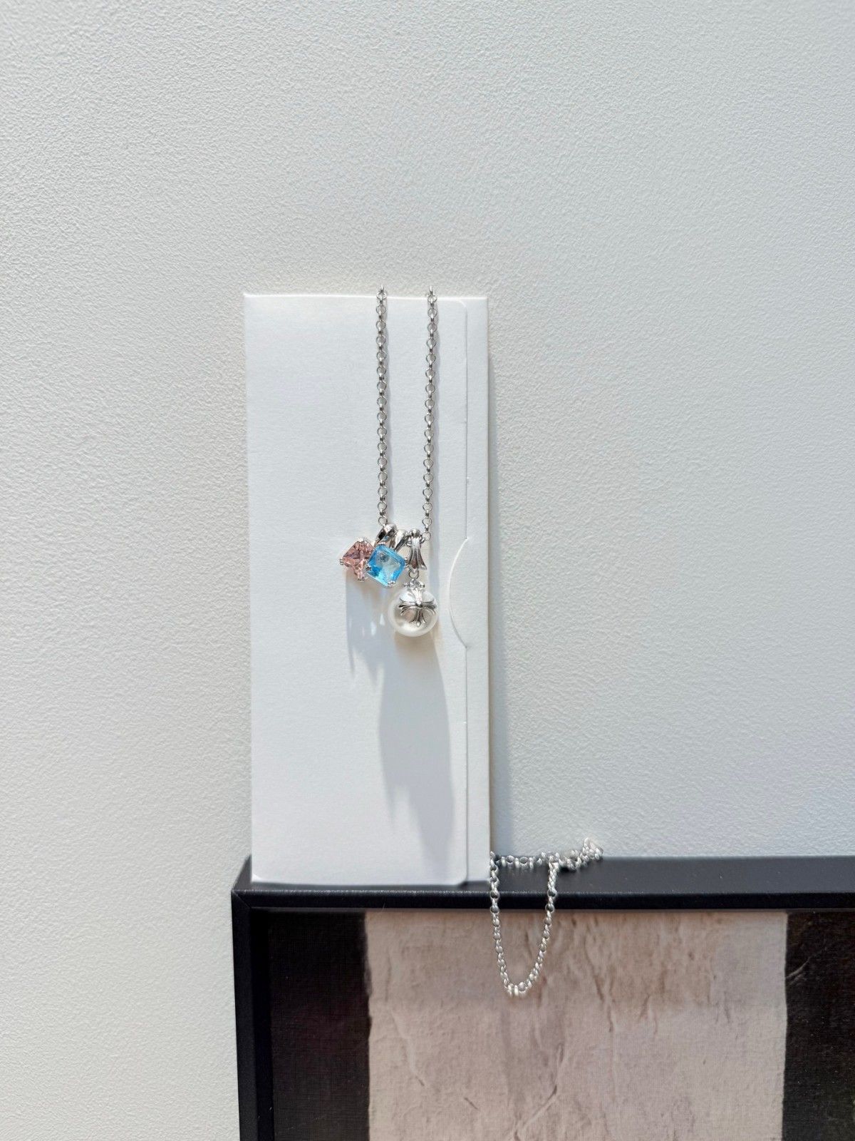 クロムハーツ Chrome Hearts パールネックレス オシャレ A30854