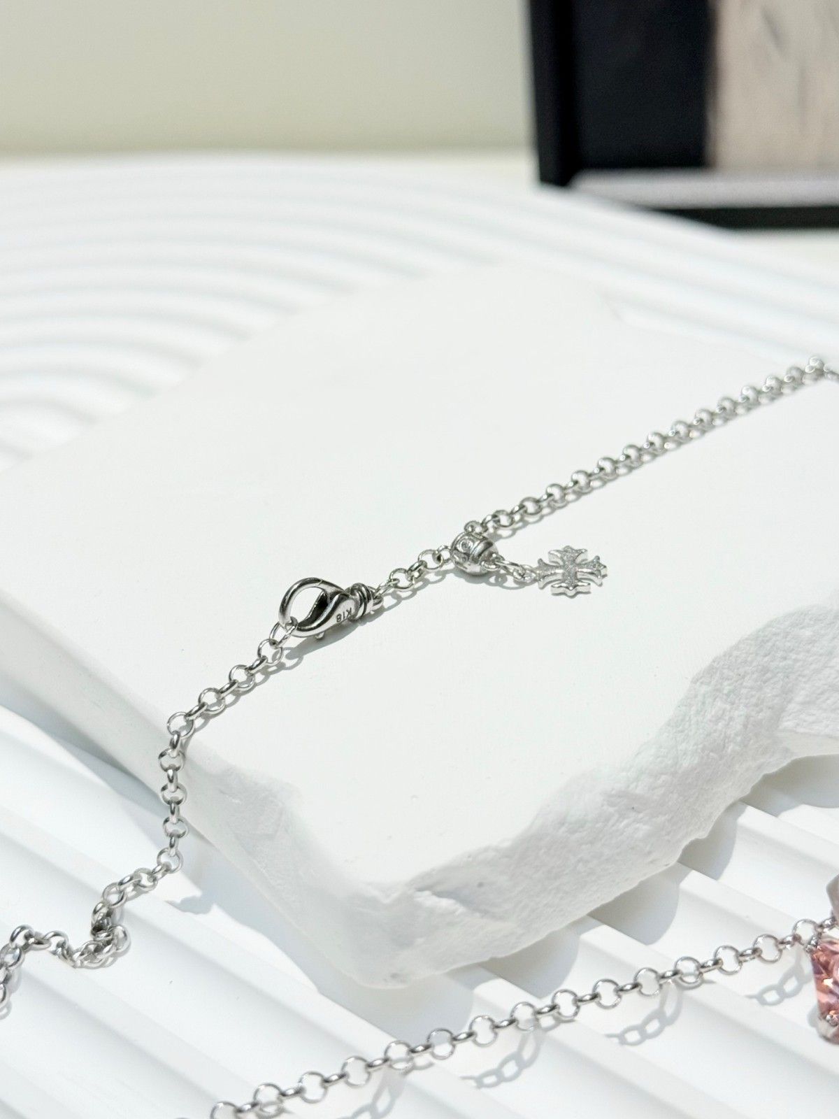クロムハーツ Chrome Hearts パールネックレス オシャレ A30854