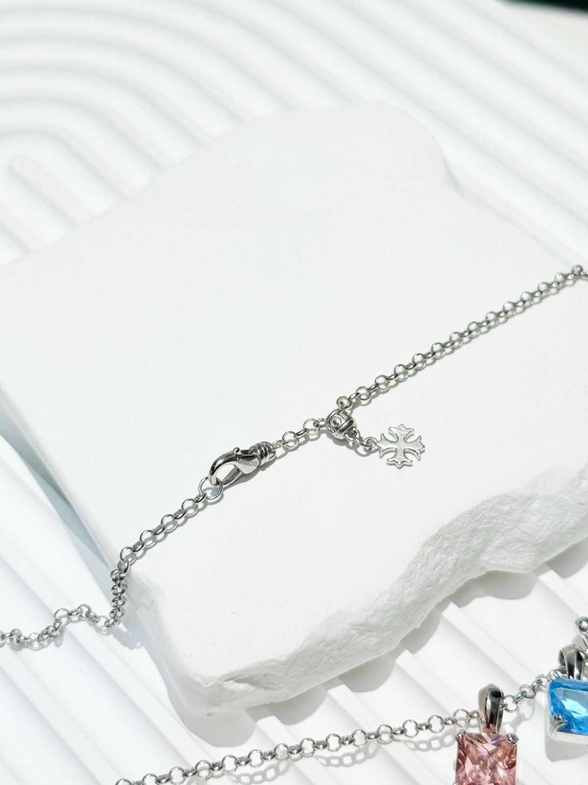 クロムハーツ Chrome Hearts パールネックレス オシャレ A30854