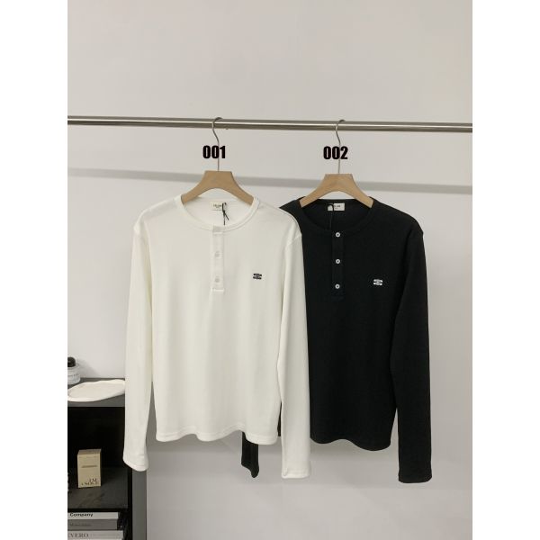 セリーヌ 長袖Tシャツ ロンT 刺繍 男女向け A30848
