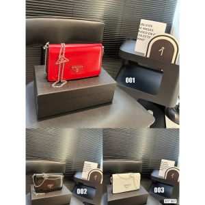 プラダ PRADA-Soft Calf ショルダーバッグ チェーンバッグ A30871