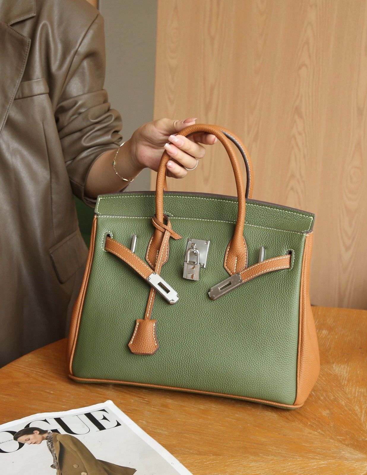 エルメス バーキンBirkin ハンドバッグ 高級感 レザー A30876