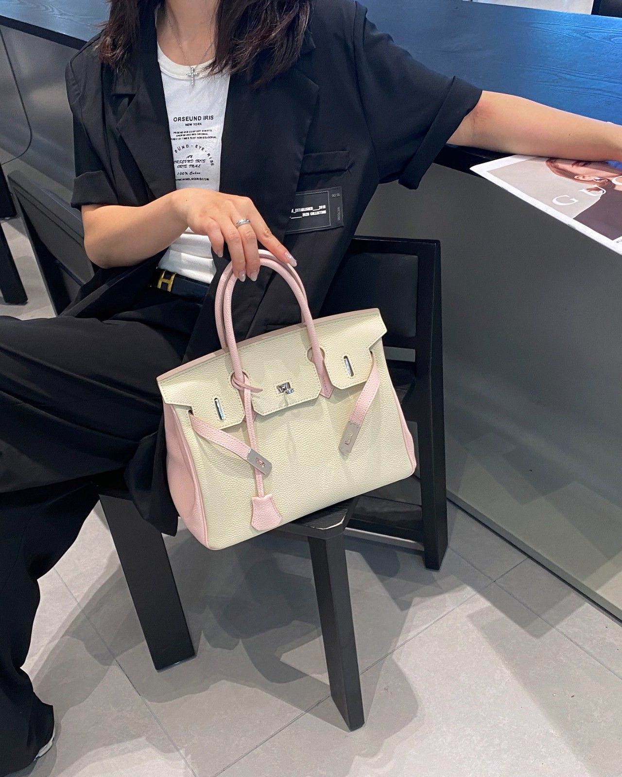 エルメス バーキンBirkin ハンドバッグ 高級感 レザー A30876
