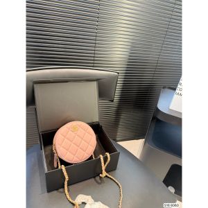 シャネル ミニバッグ 丸い ゴールデンボール ショルダー 可愛い A30913