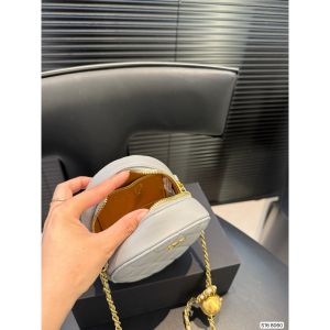 シャネル ミニバッグ 丸い ゴールデンボール ショルダー 可愛い A30913