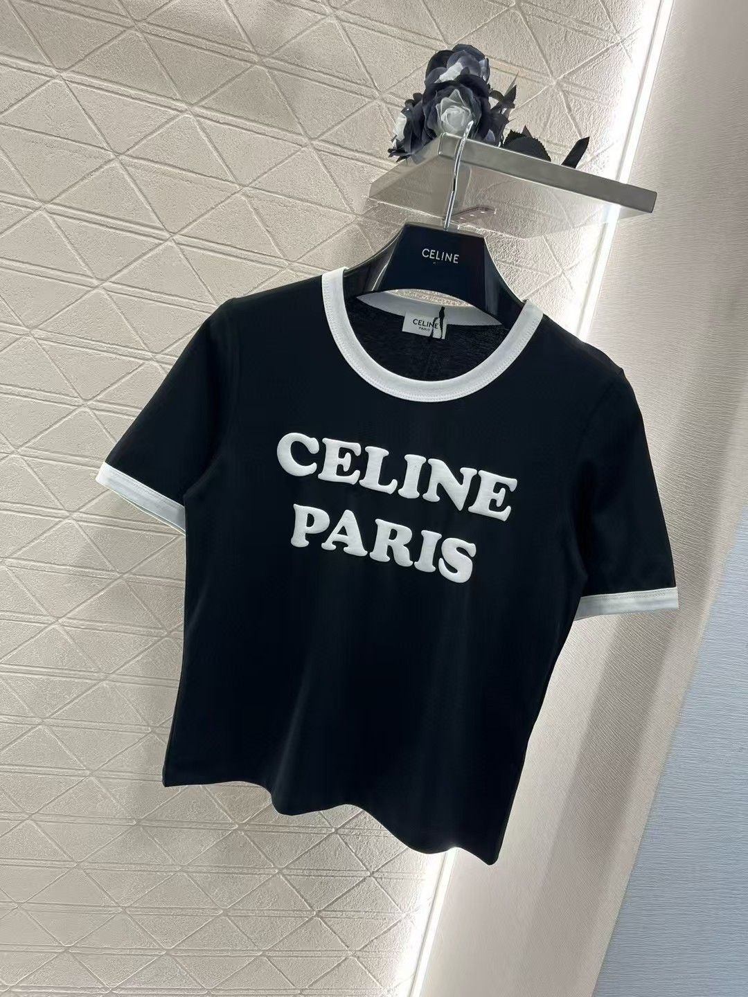 セリーヌ 半袖tシャツ プリント レディース向け A30905
