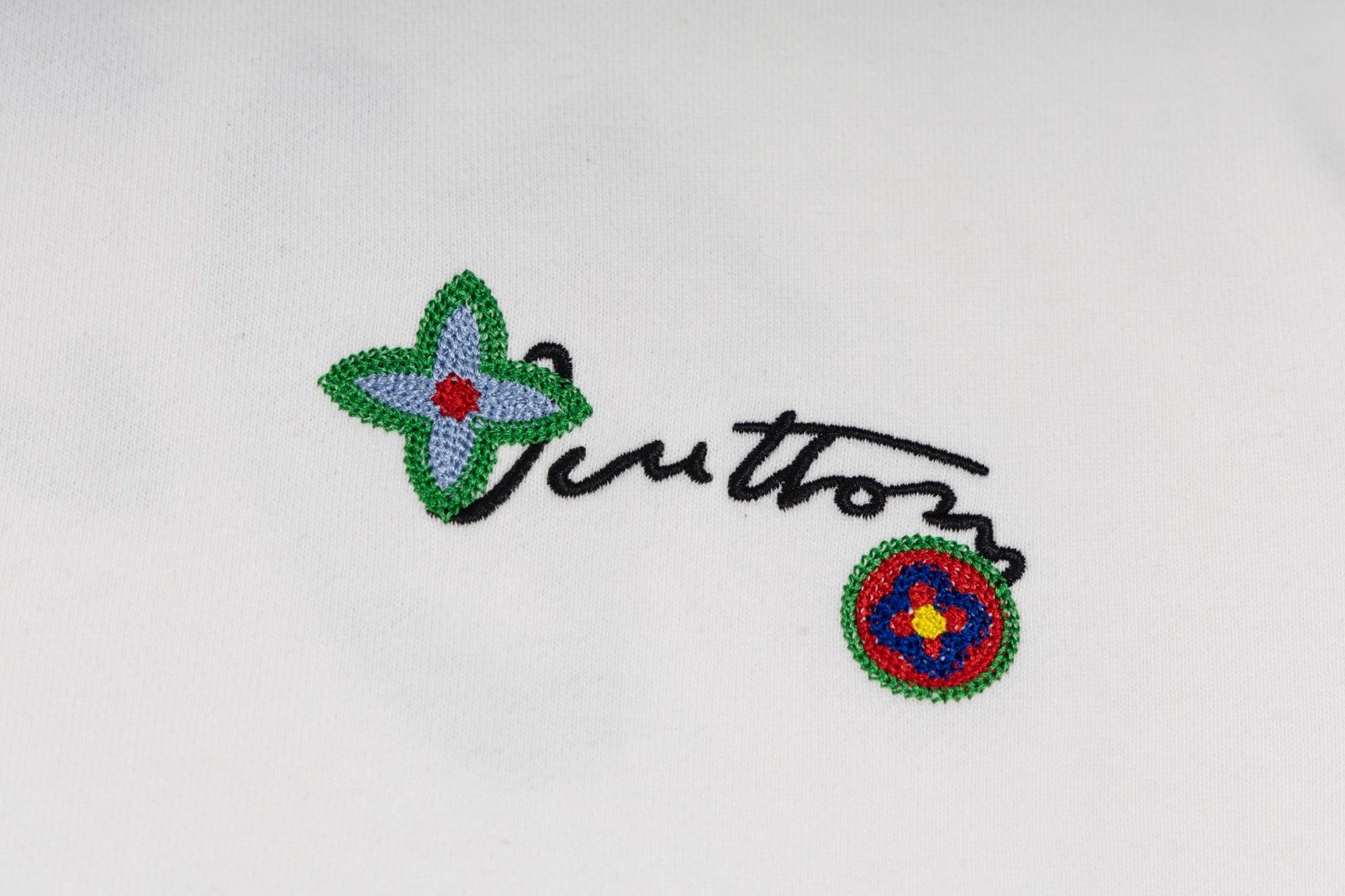 ルイヴィトン スウェット トレーナー 刺繍ロゴ メンズ レディース A30904