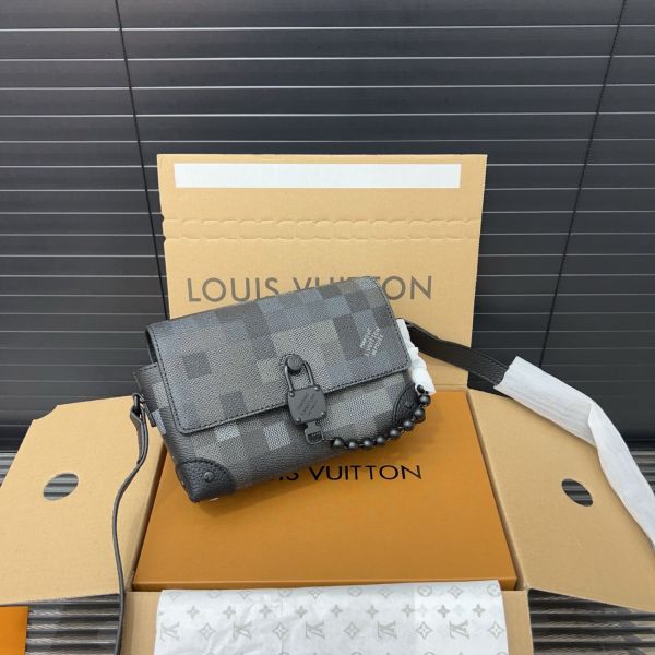 ルイヴィトン LV STEAMER ショルダーバッグ メンズ レディース A30918