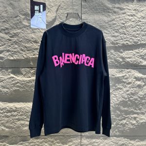 バレンシアガ スウェットシャツ Tシャツ プリント ラウンドネック A30942