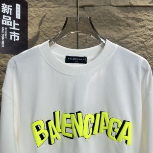 バレンシアガ スウェットシャツ Tシャツ プリント ラウンドネック A30942