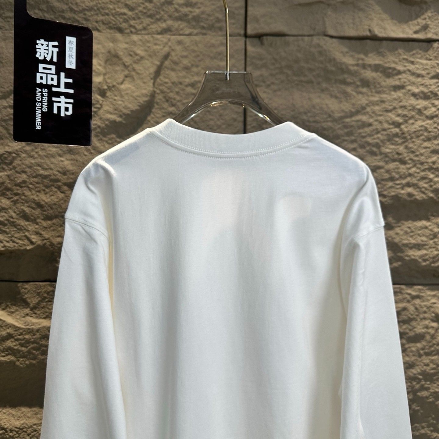 バレンシアガ スウェットシャツ Tシャツ プリント ラウンドネック A30942