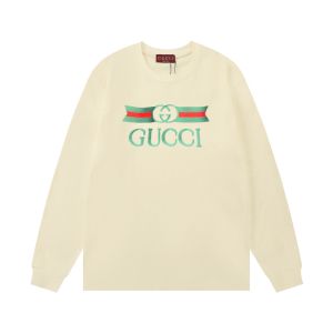 グッチ 長袖Tシャツ ラウンドネック カジュアル 男女向け A30939